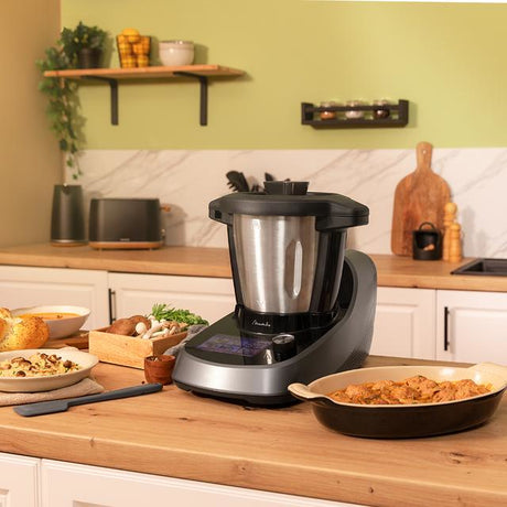 Cecotec Mambo Touch con Jarra Habana 1600 W 3,3 L Nero, Acciaio inox