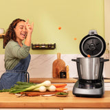 Cecotec Mambo Touch con Jarra Habana 1600 W 3,3 L Nero, Acciaio inox