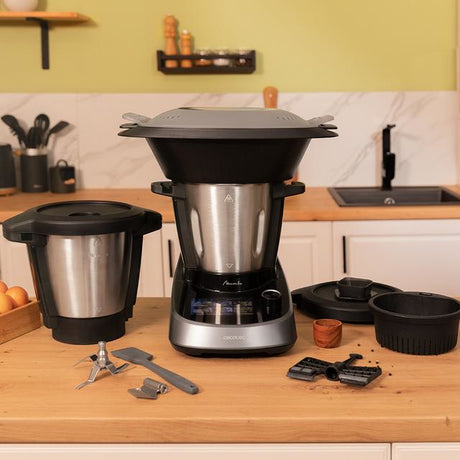 Cecotec Mambo Touch con Jarra Habana 1600 W 3,3 L Nero, Acciaio inox