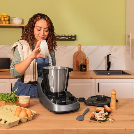 Cecotec Mambo Touch con Jarra Habana 1600 W 3,3 L Nero, Acciaio inox