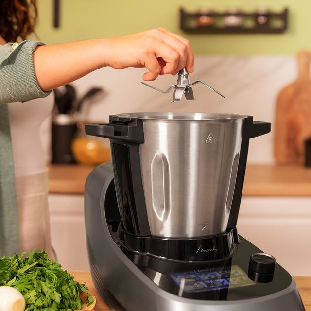 Cecotec Mambo Touch con Jarra Habana 1600 W 3,3 L Nero, Acciaio inox