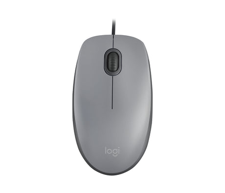 Logitech M110 mouse a filo (grigio)
