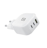 Tucano MA-GAN65P-EU-W Caricabatterie per dispositivi mobili Universale Bianco AC Ricarica rapida Interno