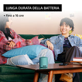Sony SRS-XB100 - Speaker Wireless Bluetooth, portatile, leggero, compatto, da esterno, da viaggio, resistente IP67 impermeabile e antipolvere, batteria da 16 ore, cinturino versatile, chiamate in vivavoce - Blu