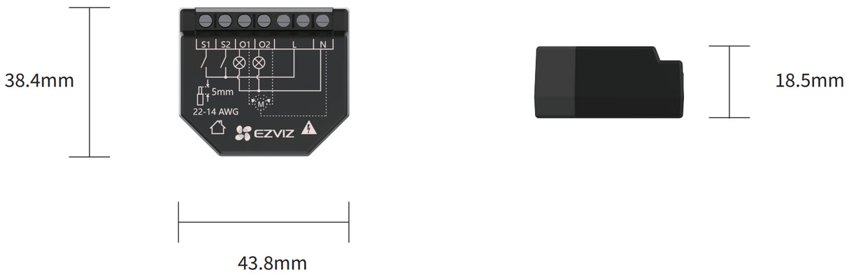 EZVIZ T36WN Wireless Nero