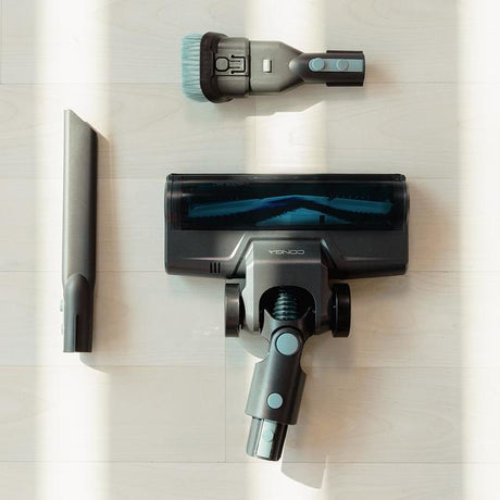 Cecotec 08422 scopa elettrica Aspirapolvere a bastone 2 in 1 Batteria Secco Senza sacchetto 215 W Nero 2,2 Ah
