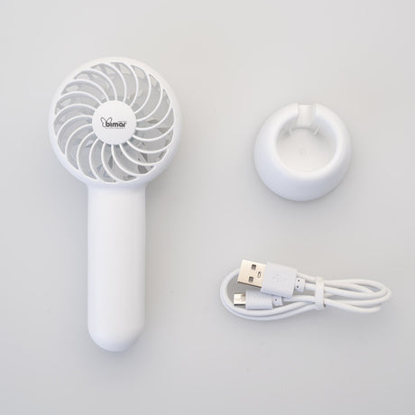 Bimar VA50 nebulizzatore e ventilatore portatile personale Bianco
