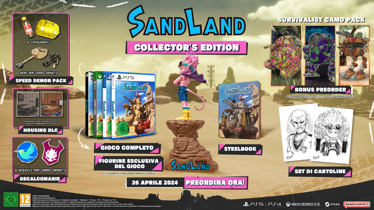 BANDAI NAMCO Entertainment Sand Land Standard Inglese, Giapponese PlayStation 5