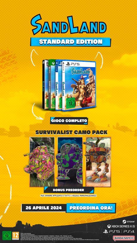 BANDAI NAMCO Entertainment Sand Land Standard Inglese, Giapponese PlayStation 5