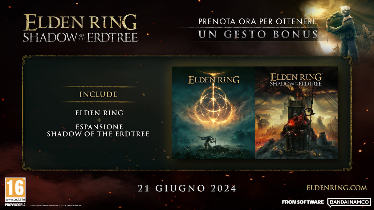 BANDAI NAMCO Entertainment Elden Ring: Shadow of the Erdtree Standard PlayStation 5