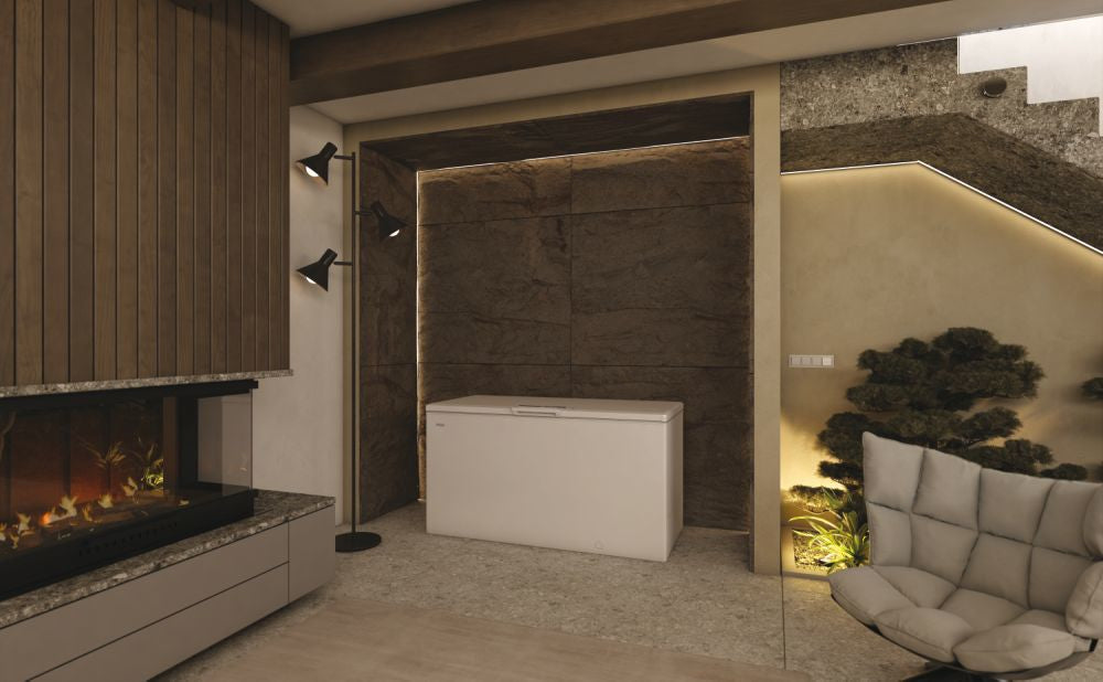 Haier HCE520E Congelatore a pozzo Libera installazione 508 L Bianco