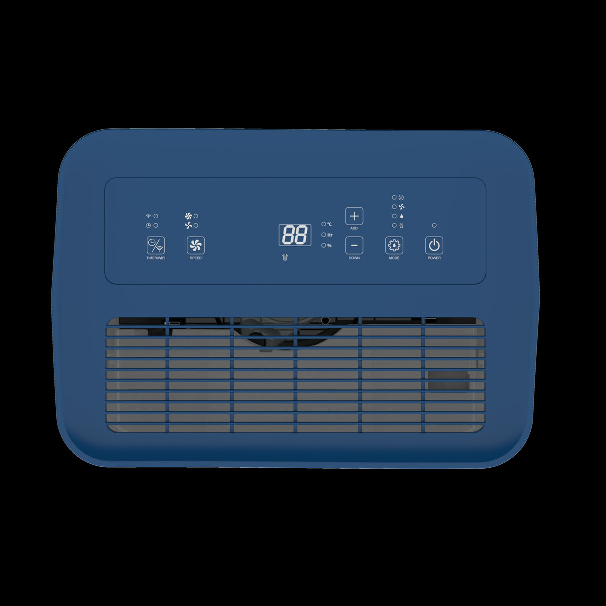 Argoclima DRY PURY EVO WF 41 deumidificatore 5 L 46 dB 535 W Blu, Bianco