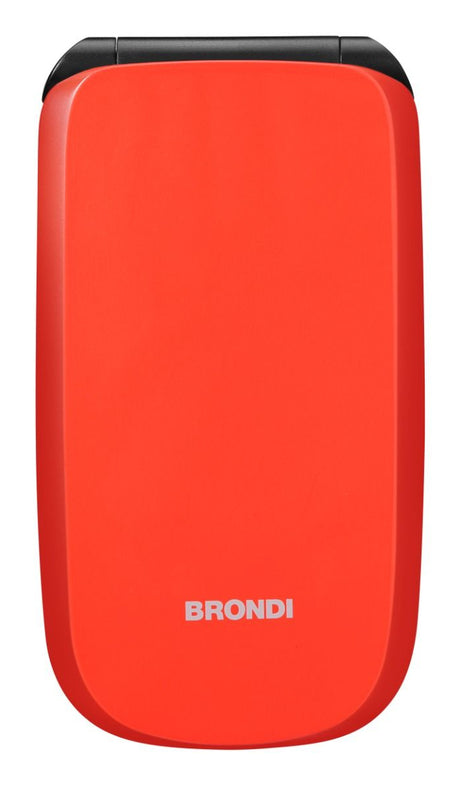 Brondi Raptor 7,11 cm (2.8") 106 g Nero, Arancione Telefono per anziani