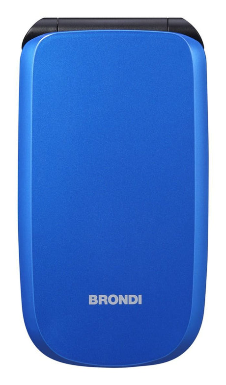Brondi Raptor 7,11 cm (2.8") 106 g Nero, Blu Telefono per anziani