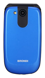 Brondi Raptor 7,11 cm (2.8") 106 g Nero, Blu Telefono per anziani