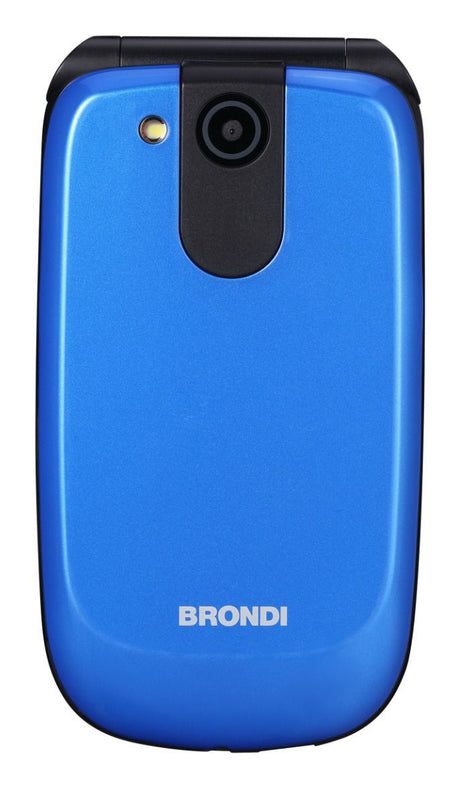 Brondi Raptor 7,11 cm (2.8") 106 g Nero, Blu Telefono per anziani