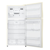LG GTF744SEPED Frigorifero doppia porta, Classe E, 509L, Wi-Fi, Dispenser acqua, Sabbia