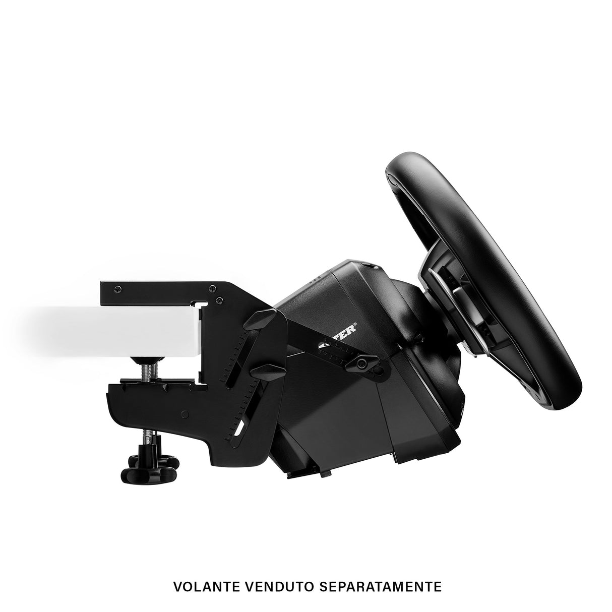 Thrustmaster SimTask Steering Kit, Supporto Per Volante E Pomello Rotante Per Lo Sterzo Per Simulazioni Di Guida Di Veicoli Pesanti, Compatibile Con I Volanti T128 E T248