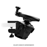 Thrustmaster SimTask Steering Kit, Supporto Per Volante E Pomello Rotante Per Lo Sterzo Per Simulazioni Di Guida Di Veicoli Pesanti, Compatibile Con I Volanti T128 E T248