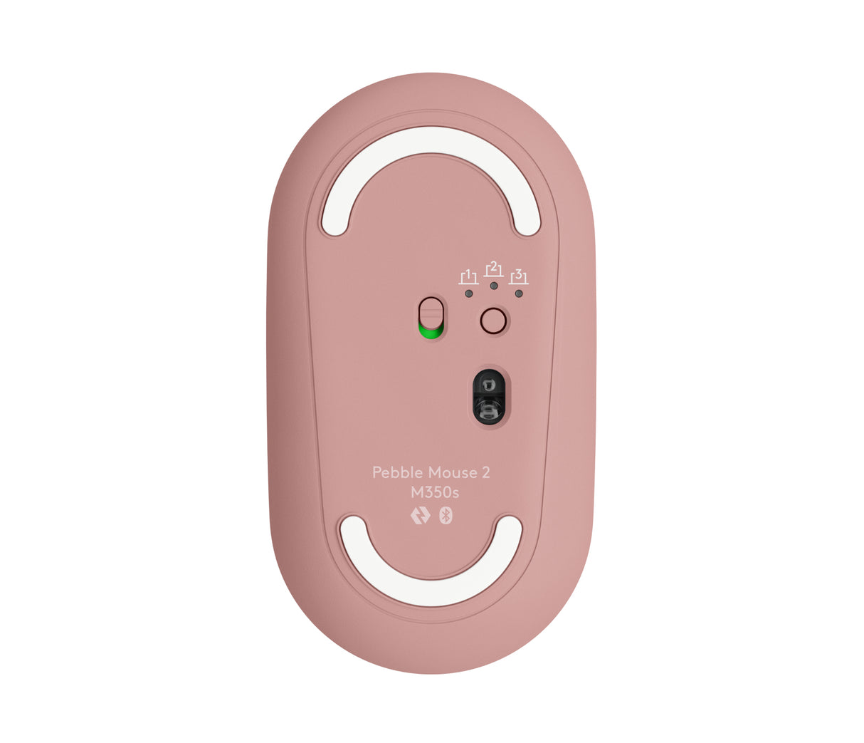 Logitech Pebble 2 M350s mouse Bluetooth (rosa)