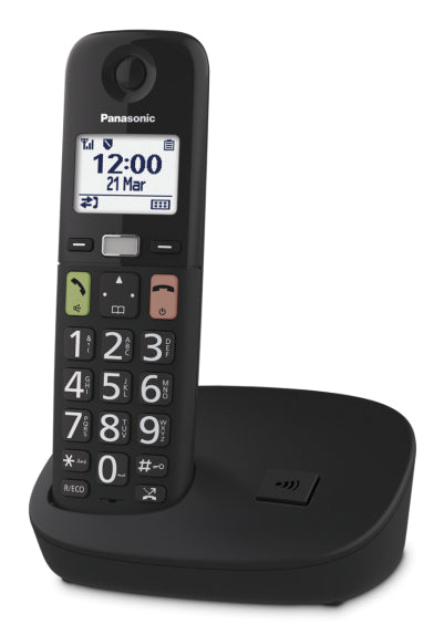 Panasonic KX-TGU112 Telefono DECT Identificatore di chiamata Nero