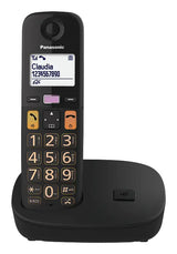Panasonic KX-TGU112 Telefono DECT Identificatore di chiamata Nero