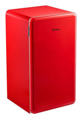 Midea MDRD142SLE32 frigorifero Libera installazione 93 L Rosso