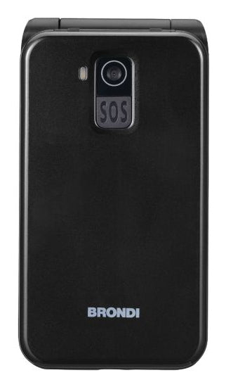Brondi 10281080 cellulare 7,11 cm (2.8") Nero, Metallico Telefono cellulare basico