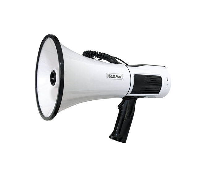 Karma Italiana GT 1231BT megafono Interno/esterno 18 W Nero, Bianco