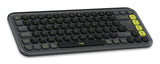 Logitech POP Icon Combo tastiera + Mouse Bluetooth (Grafite, Verde)