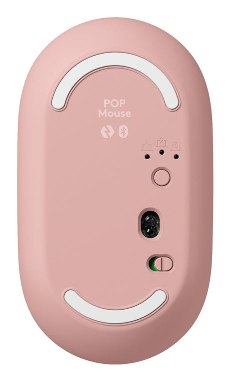 Logitech POP Icon Combo tastiera + Mouse Bluetooth (Rosa, Bianco)