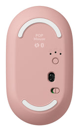 Logitech POP Icon Combo tastiera + Mouse Bluetooth (Rosa, Bianco)
