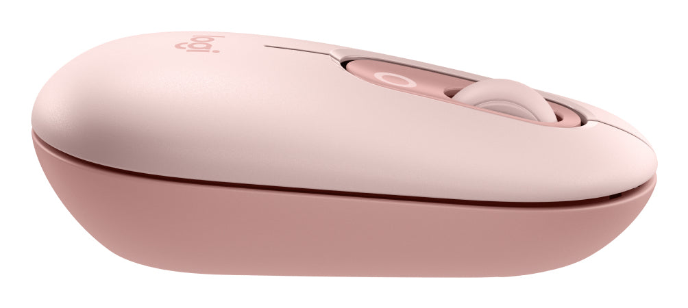 Logitech POP Icon Combo tastiera + Mouse Bluetooth (Rosa, Bianco)