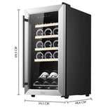 Cecotec 00121 cantina vino Cantinetta vino con compressore Libera installazione Acciaio inox 15 bottiglia/bottiglie