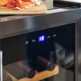 Cecotec 00121 cantina vino Cantinetta vino con compressore Libera installazione Acciaio inox 15 bottiglia/bottiglie