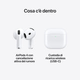 Apple AirPods 4 con Active Noise Cancellation