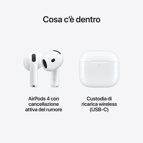 Apple AirPods 4 con Active Noise Cancellation