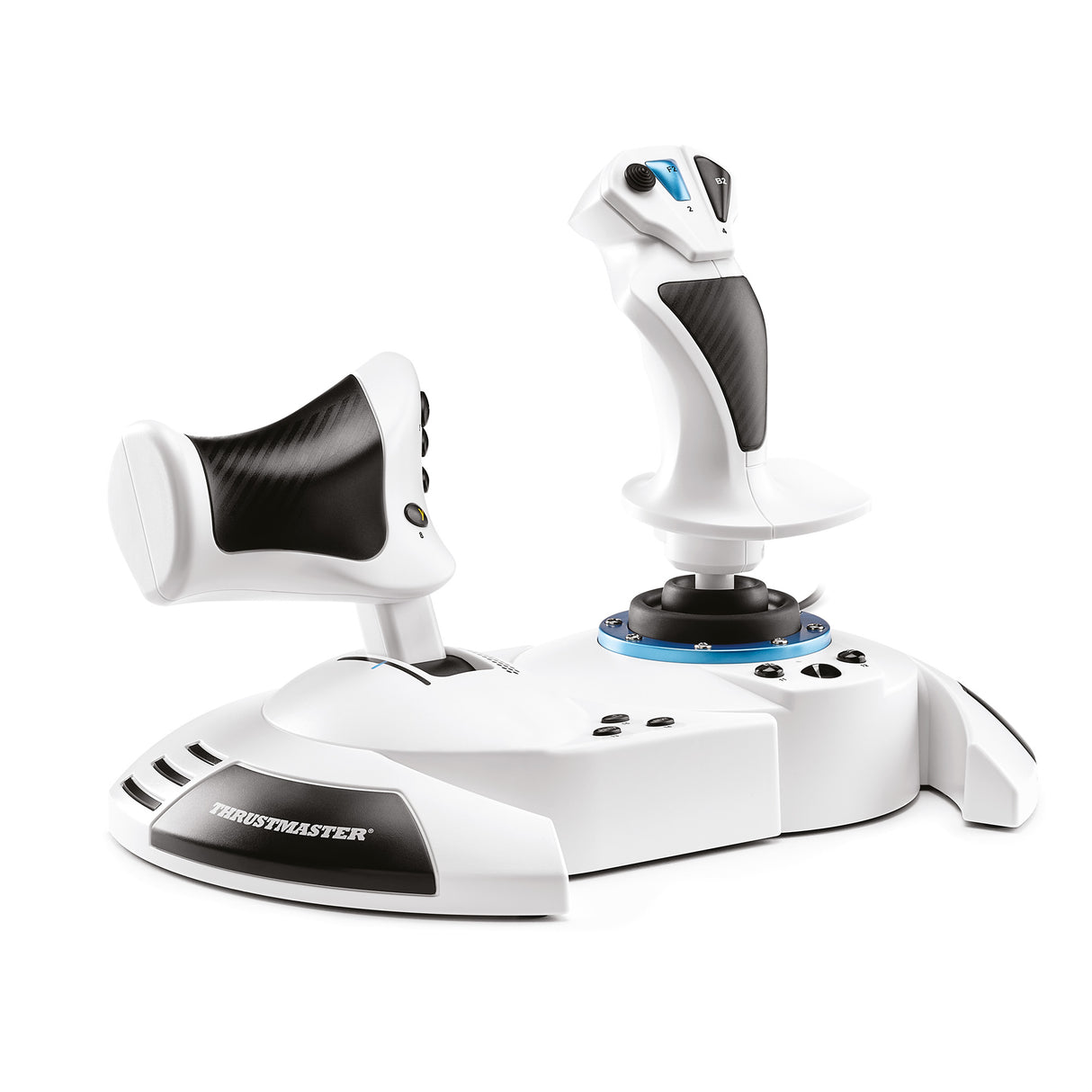 Thrustmaster T.Flight Hotas One Microsoft Flight Simulator Edition Nero, Bianco USB Joystick + leva di controllo del motore Analogico/Digitale PC, Xbox One, Xbox One S, Xbox One X
