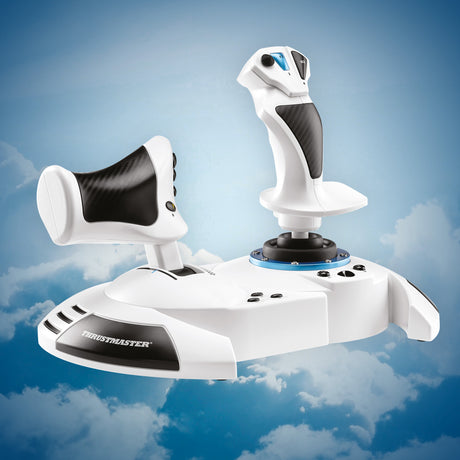 Thrustmaster T.Flight Hotas One Microsoft Flight Simulator Edition Nero, Bianco USB Joystick + leva di controllo del motore Analogico/Digitale PC, Xbox One, Xbox One S, Xbox One X