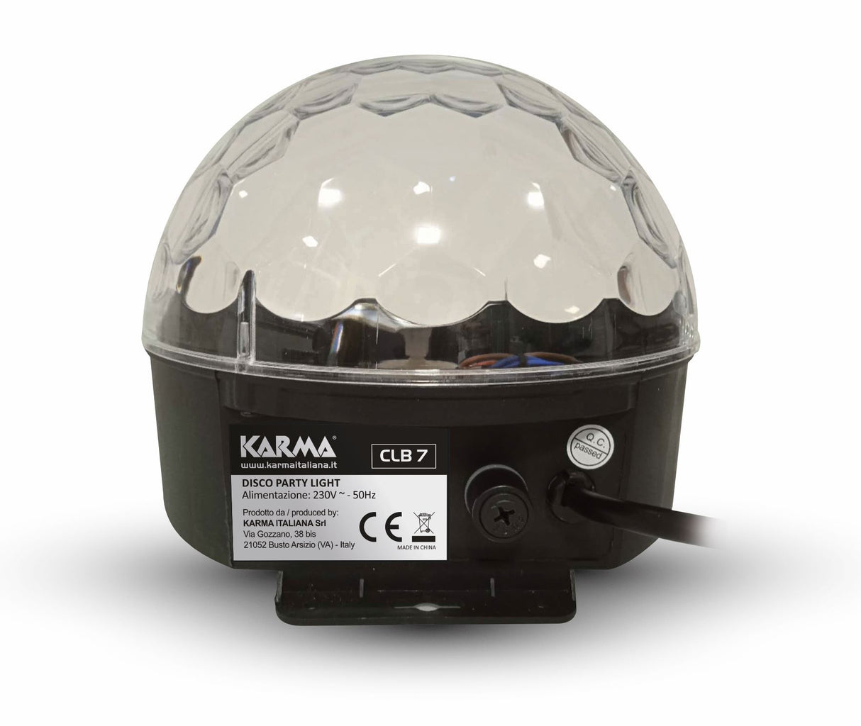 Karma Italiana CLB 7 Nero, Trasparente