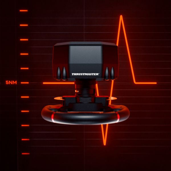 Thrustmaster T598 Nero, Rosso USB Sterzo + Pedali Analogico/Digitale PC, PlayStation 4, PlayStation 5