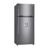 LG GTF744PZPED Frigorifero doppia porta, Classe E, 509L, Wi-Fi, Dispenser acqua, Inox