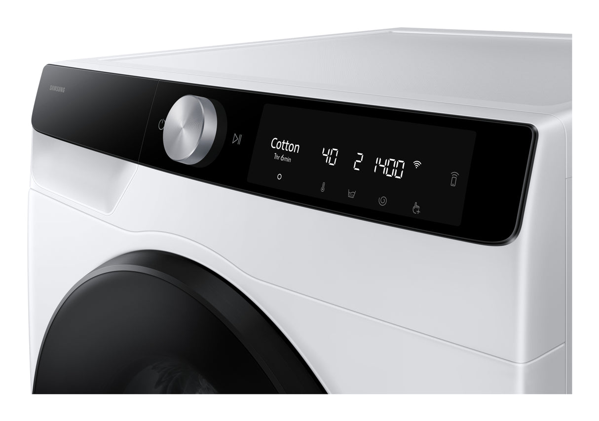 Samsung WD11DG6B85BK lavasciuga Libera installazione Caricamento frontale Bianco