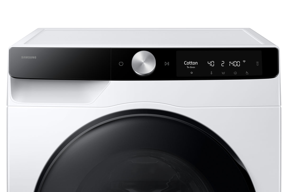 Samsung WD11DG6B85BK lavasciuga Libera installazione Caricamento frontale Bianco