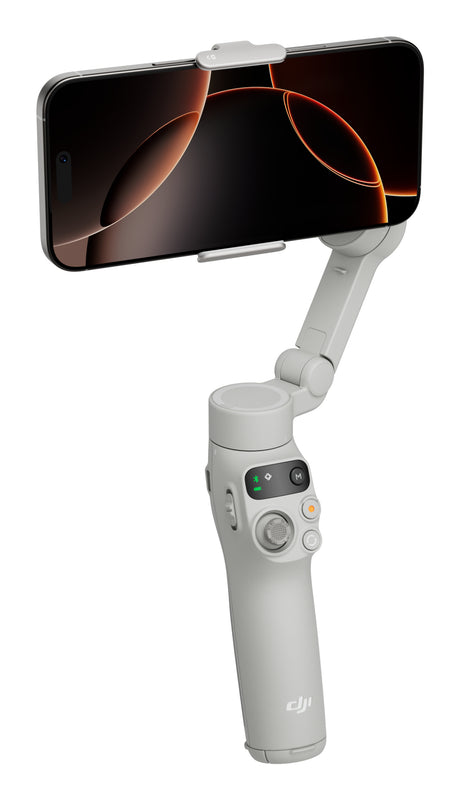 DJI CP.OS.00000406.01 video stabilizzatore Stabilizzatore per fotocamera per smartphone Bianco