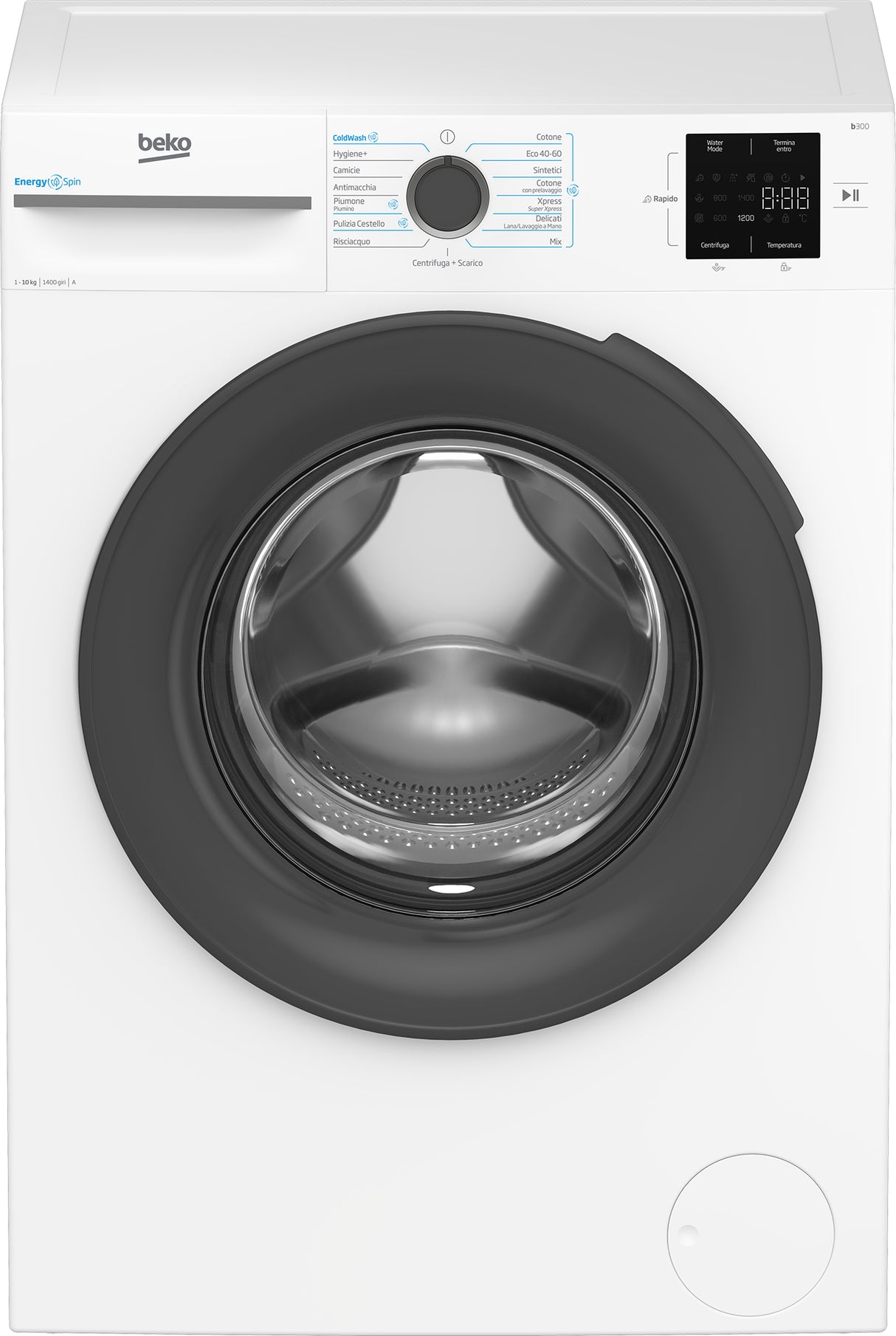 Beko Lavatrice BMWU31041A 10KG Vapore Igienizzante Classe A 1400 giri