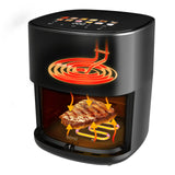 Cecotec Cecofry&Grill Duoheat 6500 Singolo 6,5 L Indipendente 2200 W Friggitrice ad aria calda Nero