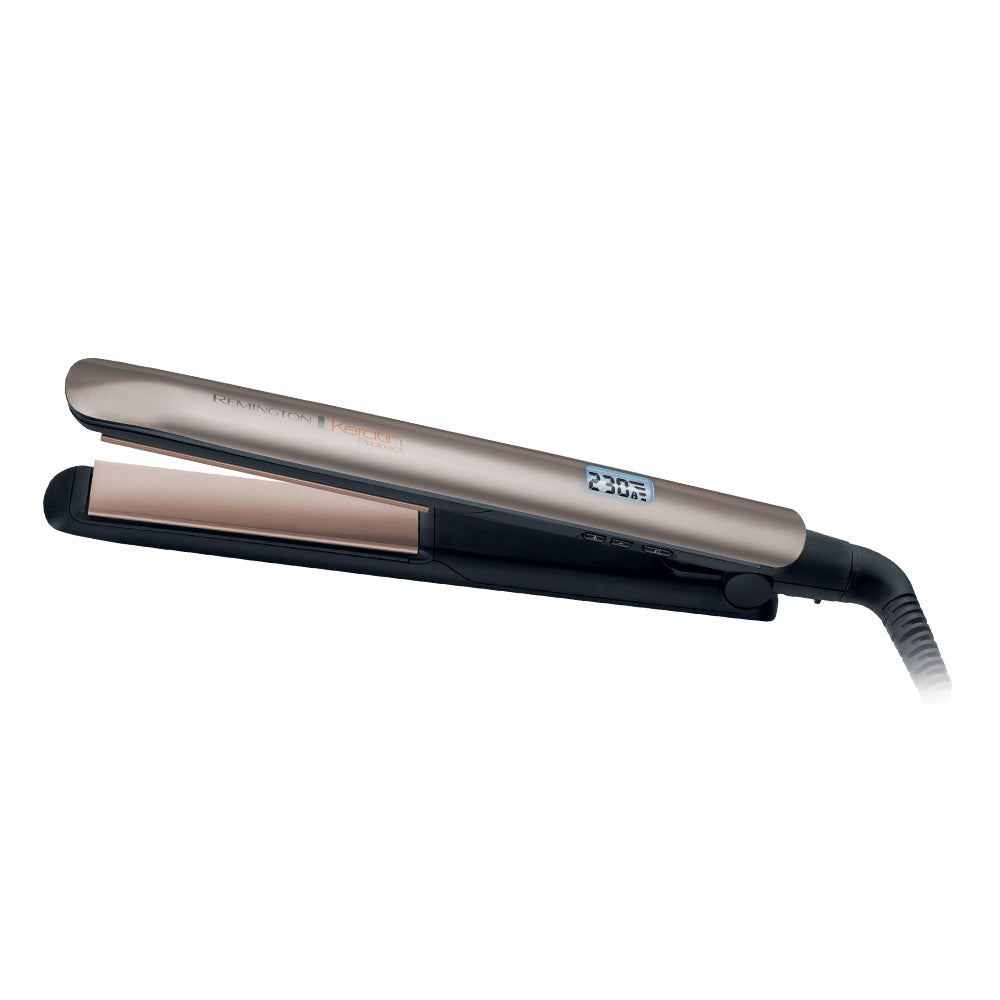 Remington S8540 Piastra per capelli Vapore Nero, Bronzo 1,8 m