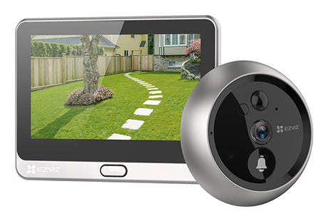 EZVIZ DP2 2K sistema per video-citofono 3 MP 10,9 cm (4.3") Argento