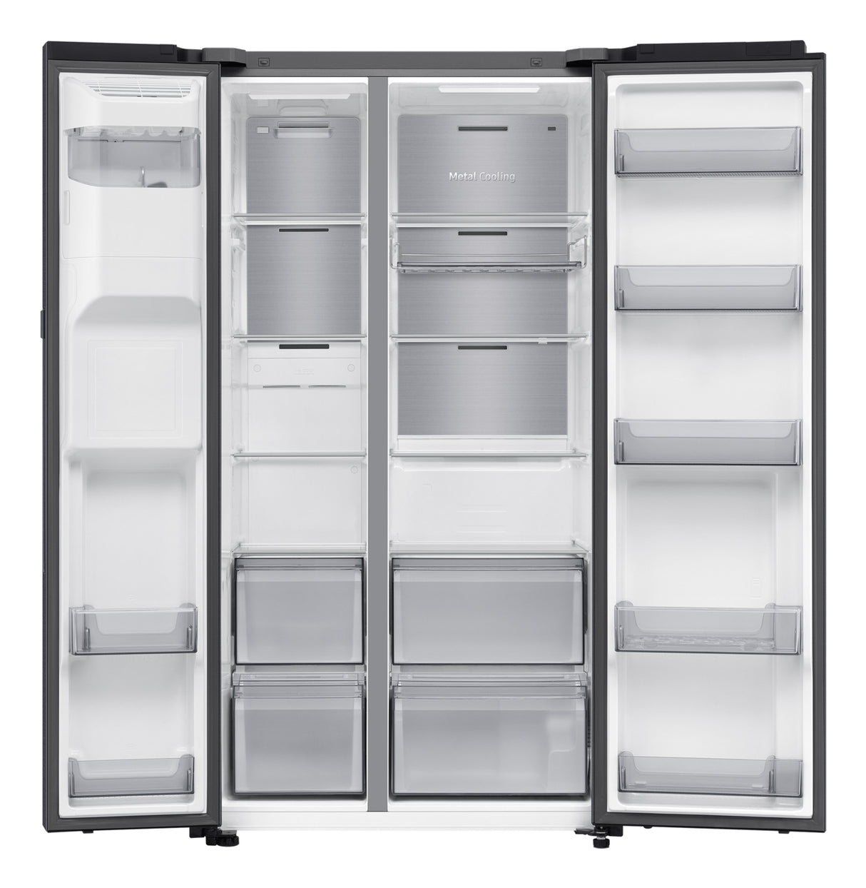 Samsung Series 9 Frigorifero Side By Side AI Home 621L RS90F64EDFEF